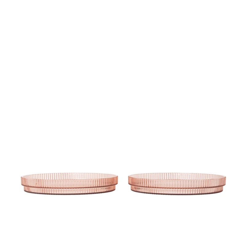 Ferm Living Ripple Kids Plates - Set of 2