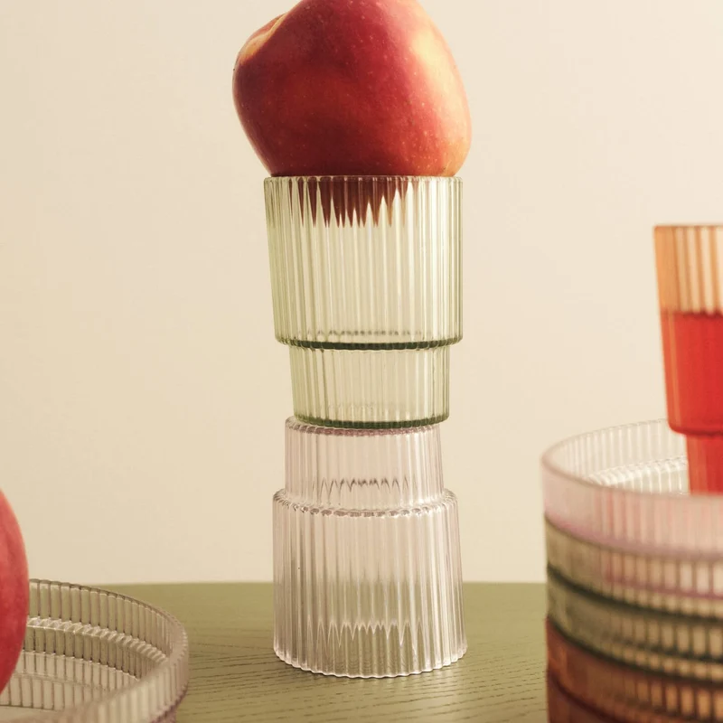 Ferm Living Ripple Kids Cups - Set of 2
