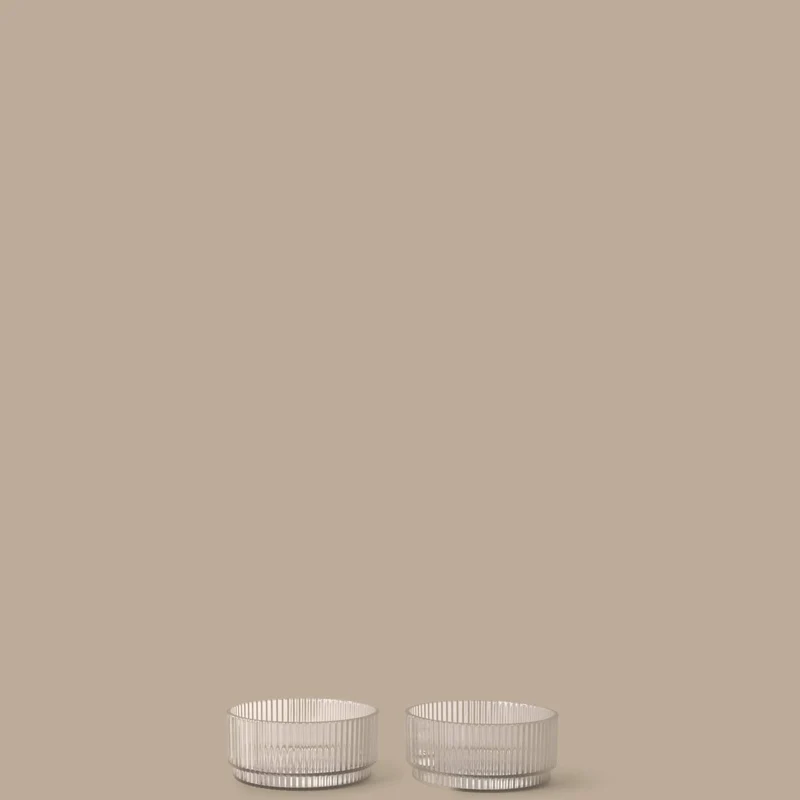 Ferm Living Ripple Kids Bowls - Set of 2