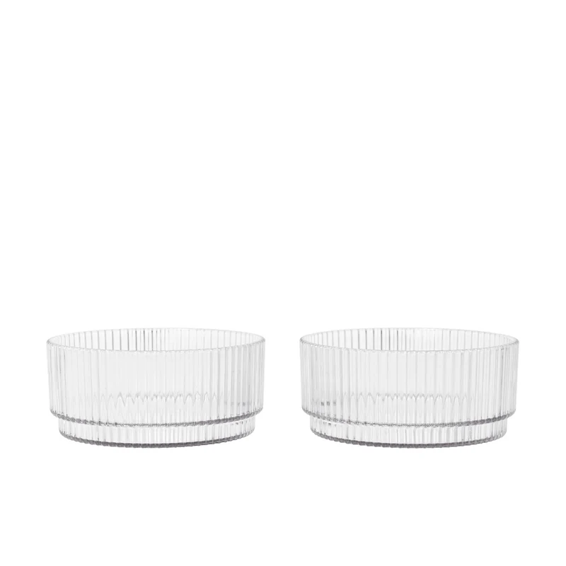 Ferm Living Ripple Kids Bowls - Set of 2