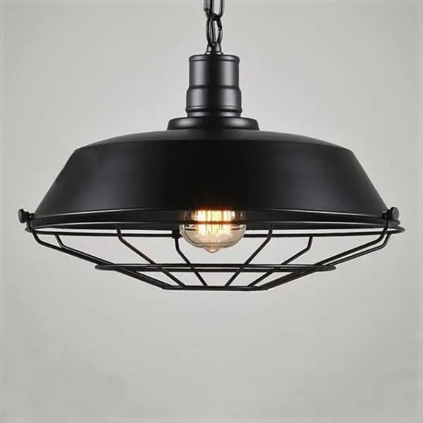 Suspension Industrielle Vintage