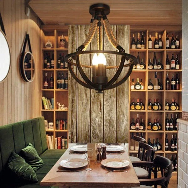 Suspension Vintage Industrielle