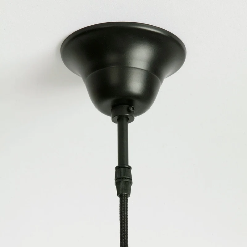 Luminaire suspension retro verre