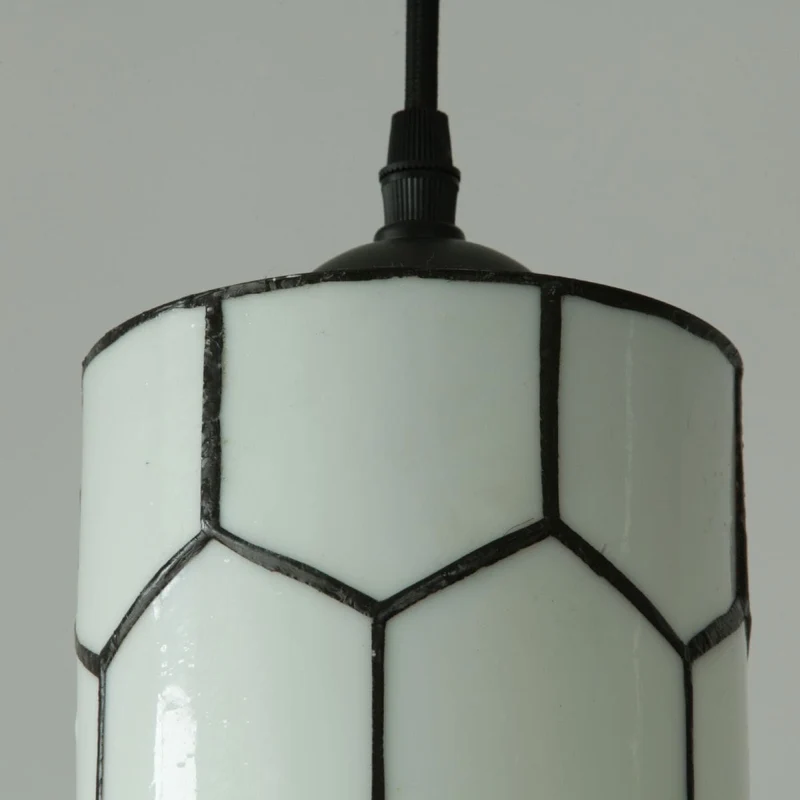 Petite suspension lampe retro verre