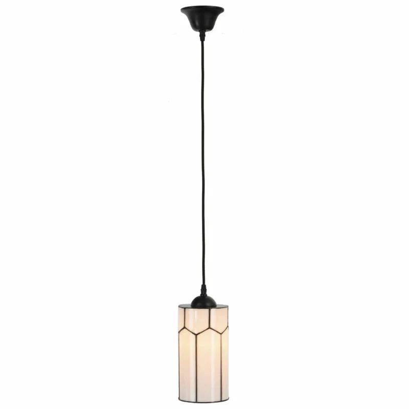 Petite suspension lampe retro verre