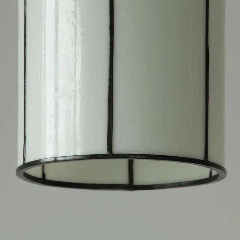 Petit spot blanc en verre