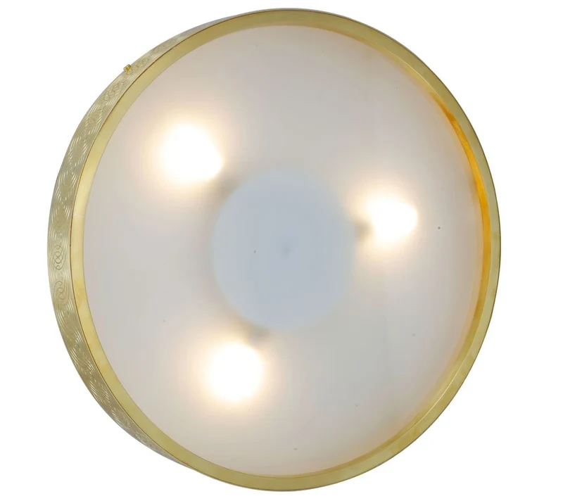 Applique ronde laiton