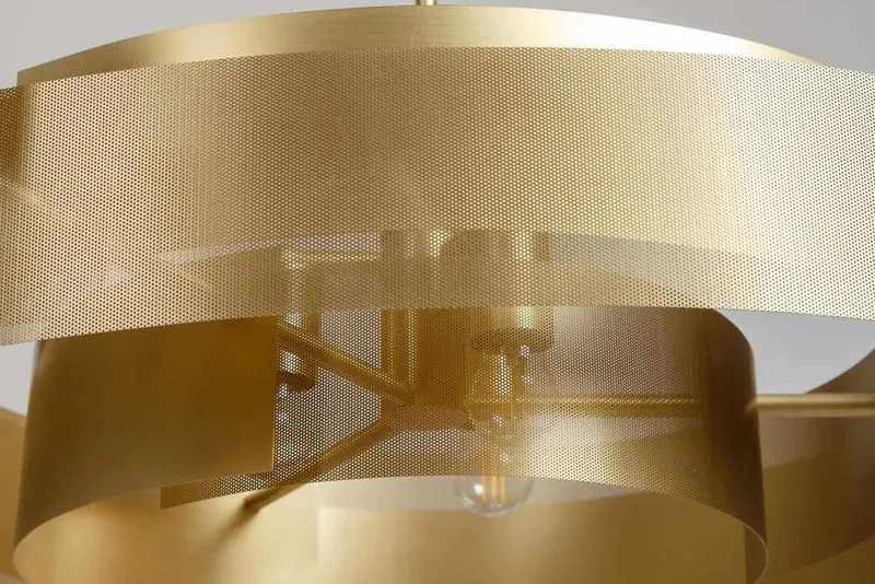 Lustre artisanal laiton