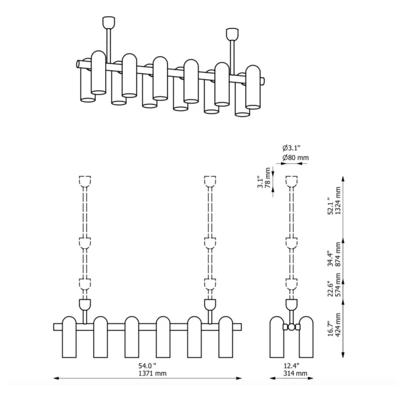 Suspension de table