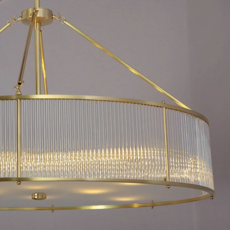 Lustre plafonnier rond