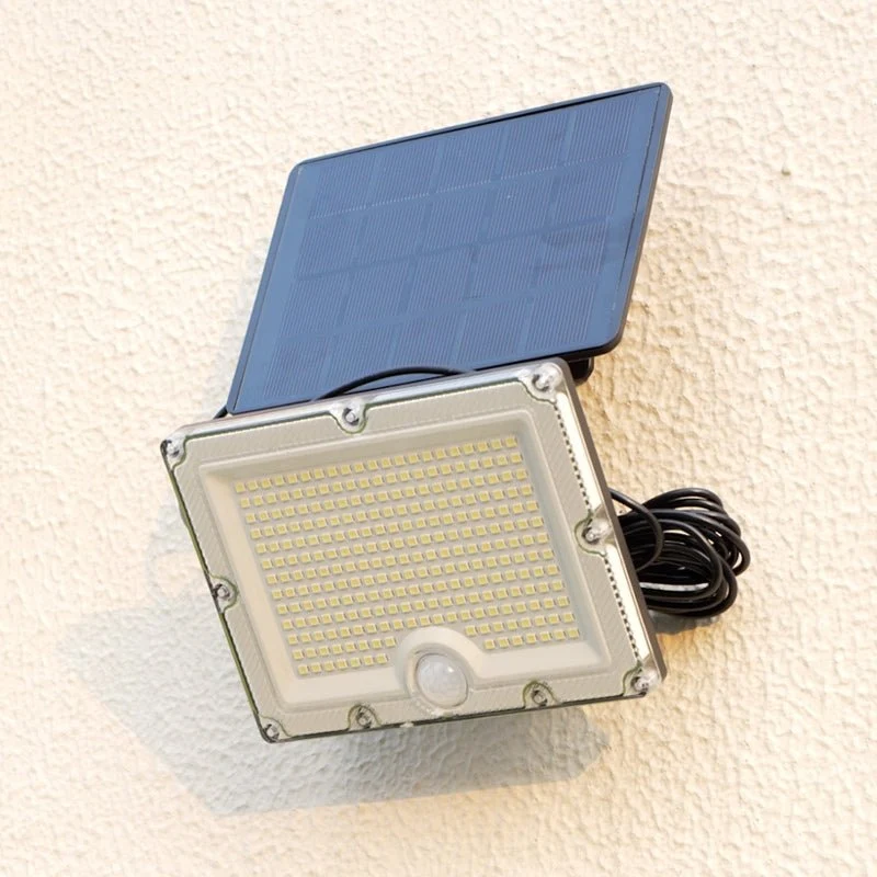 Projecteur Solaire 10W IP65 avec Détecteur de Mouvement PIR