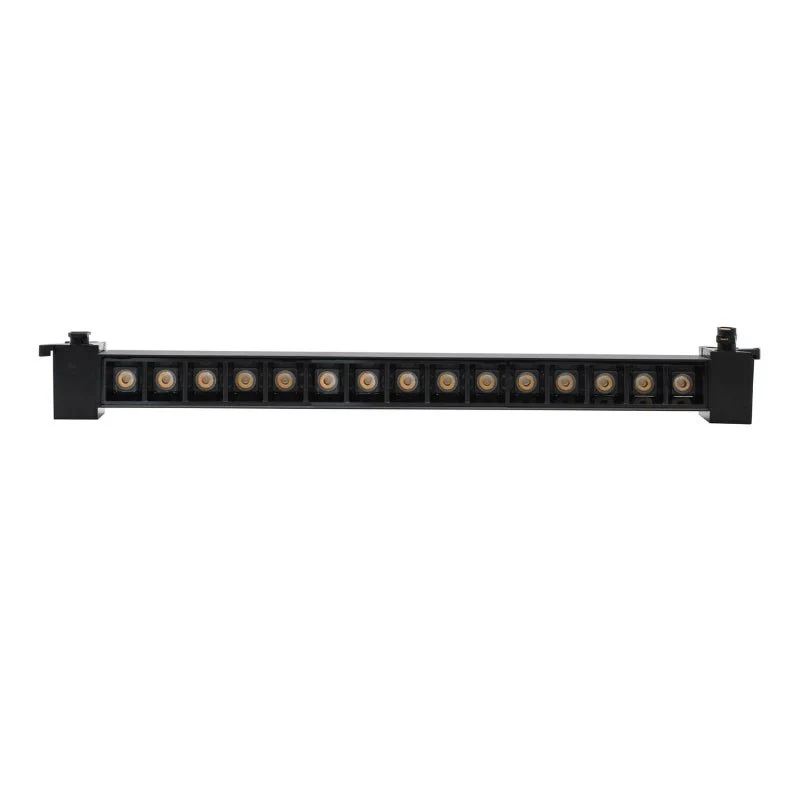 Projecteur Linéaire sur Rail Monophasé 30W 46cm Noir