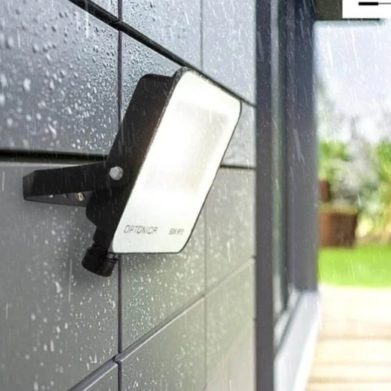 Pack de 10 - Projecteur 50W IP65 CCT Noir - 3000K/4000K/6000K