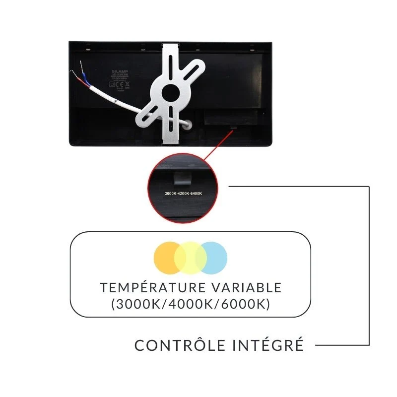 Spot LED Encastrable 35W Diamètre 30cm CCT 3000K/4200K/6400K - Pack de 10