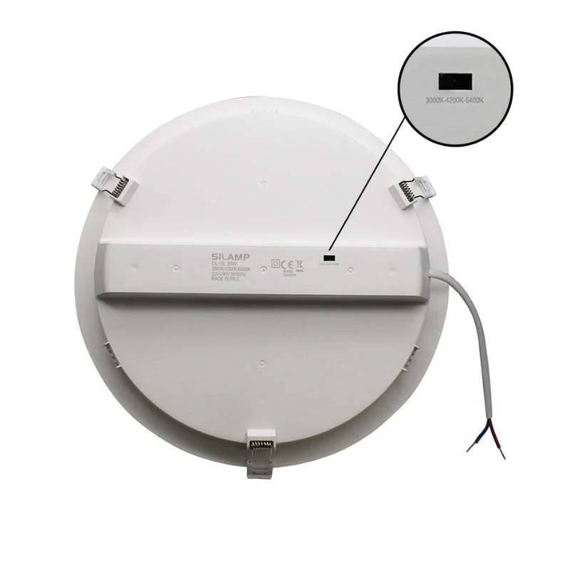 Spot LED Encastrable 35W Diamètre 30cm CCT 3000K/4200K/6400K - Pack de 10