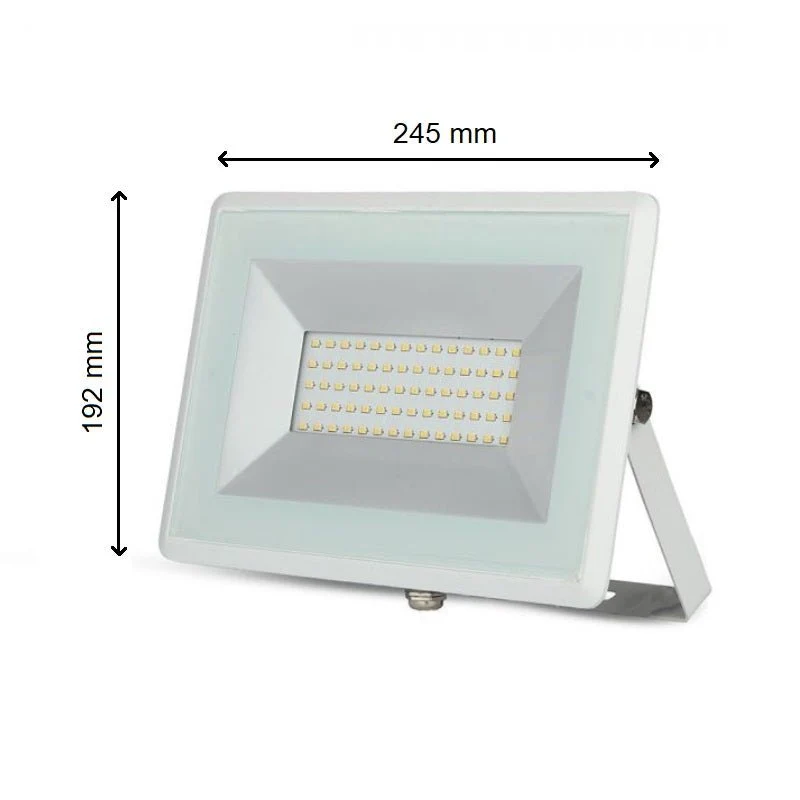 Projecteur LED Extérieur 50W IP65 BLANC IK06