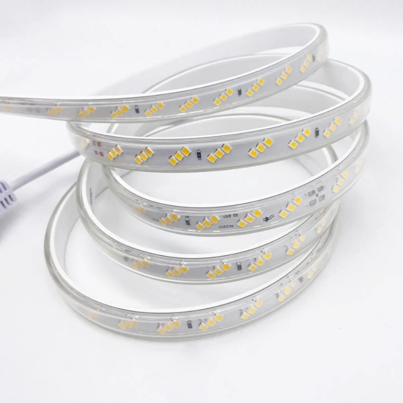 Ruban LED 220V Recoupable IP65 2835 180LED/m Triple Rangée (vendu sur mesure au mètre)