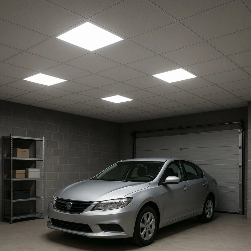 Panneau LED 18W 30x30cm CCT Contour Blanc - 3000K/4000K/6500K