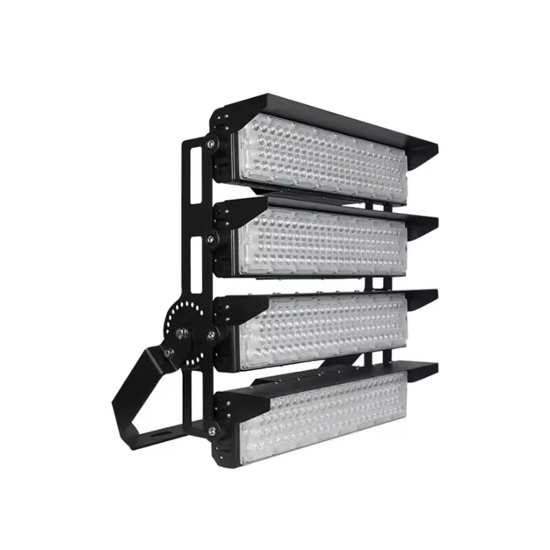 Projecteur LED Puissant Industriel 1000W 170lm/W IP66 Noir Orientable