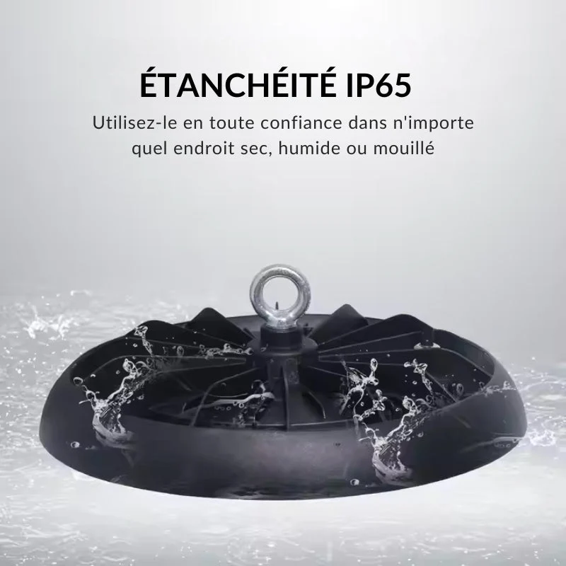 Cloche LED Lampe Industrielle 300W IP65 CCT - 3000K/4000K/6000K