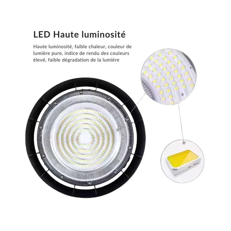 Cloche LED Lampe Industrielle 150W IP65 CCT - 3000K/4000K/6000K