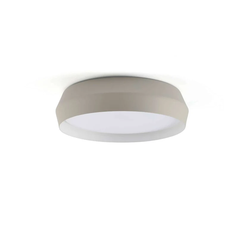 Plafonnier SHOKU gris diamètre 350 mm