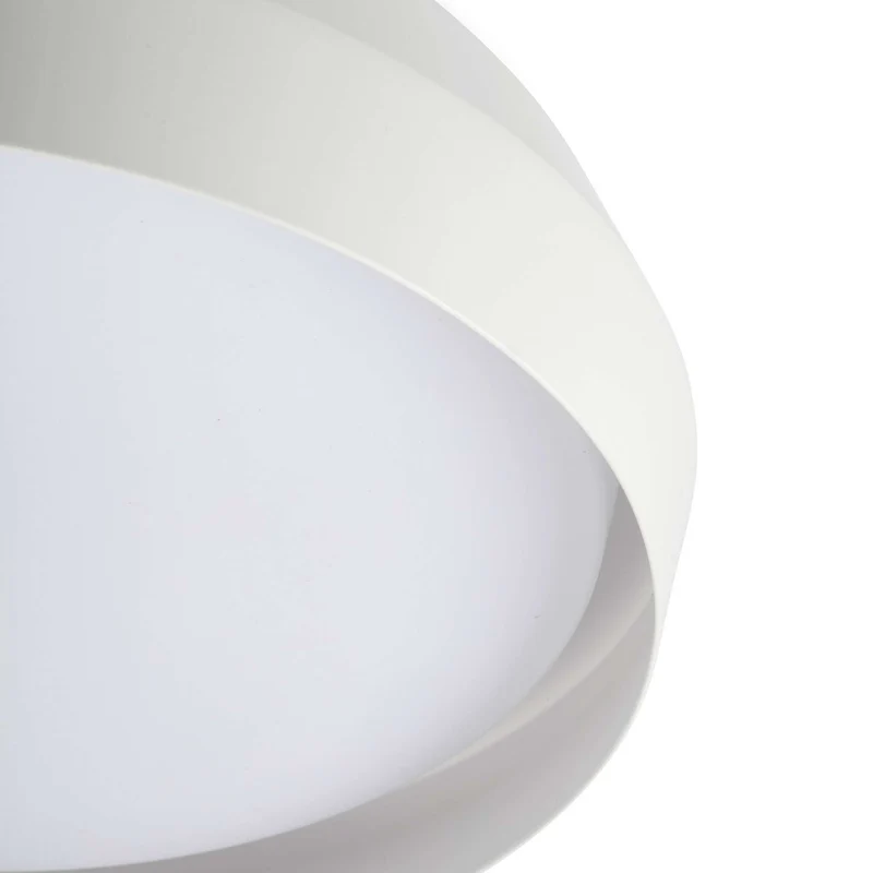 Plafonnier SHOKU blanc diamètre 350 mm