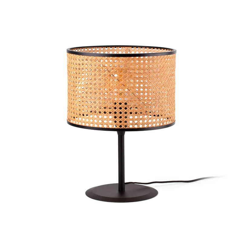 Lampe à poser MAMBO cannage rotin Ø 320