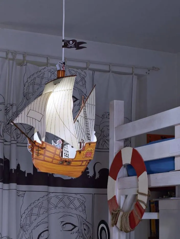 Suspension BATEAU PIRATE