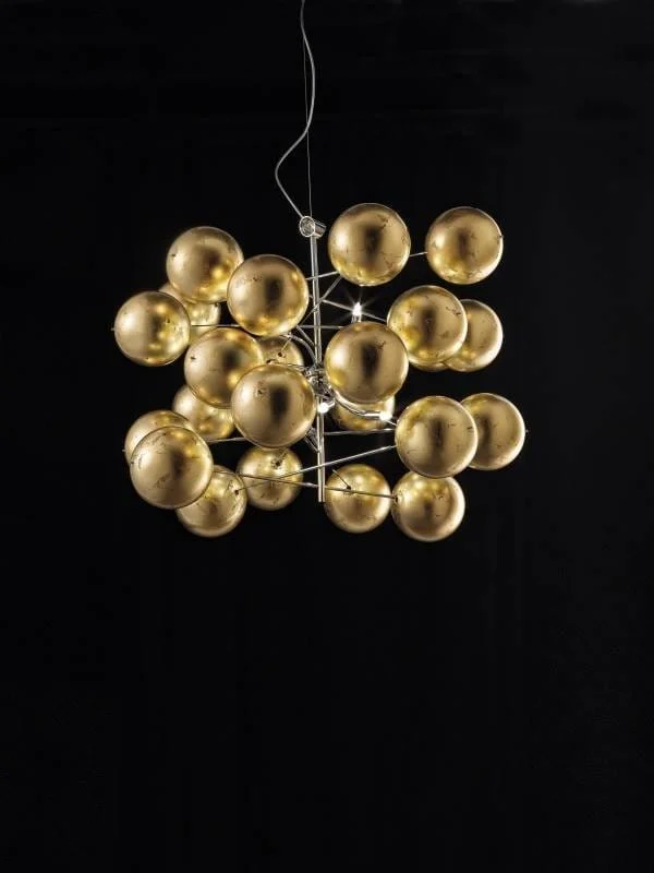 Suspension ATOM Ø 800 mm 24 sphères