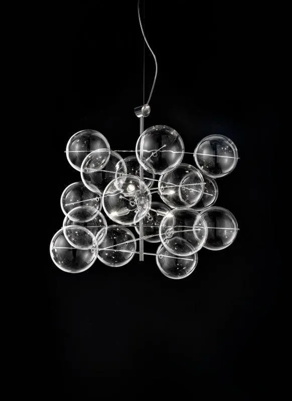 Suspension ATOM Ø 600 mm 16 sphères