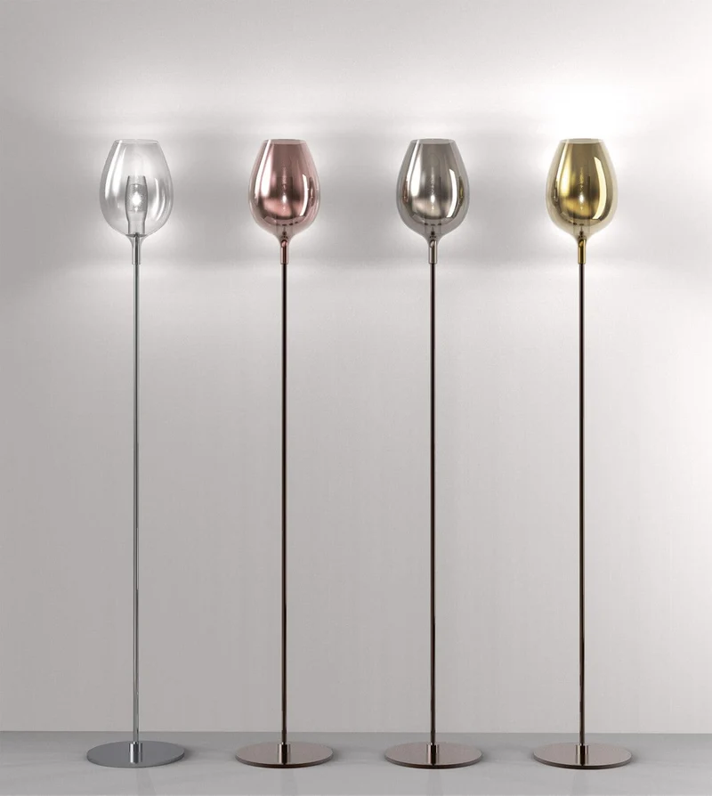 Lampadaire en Verre pour Chambre