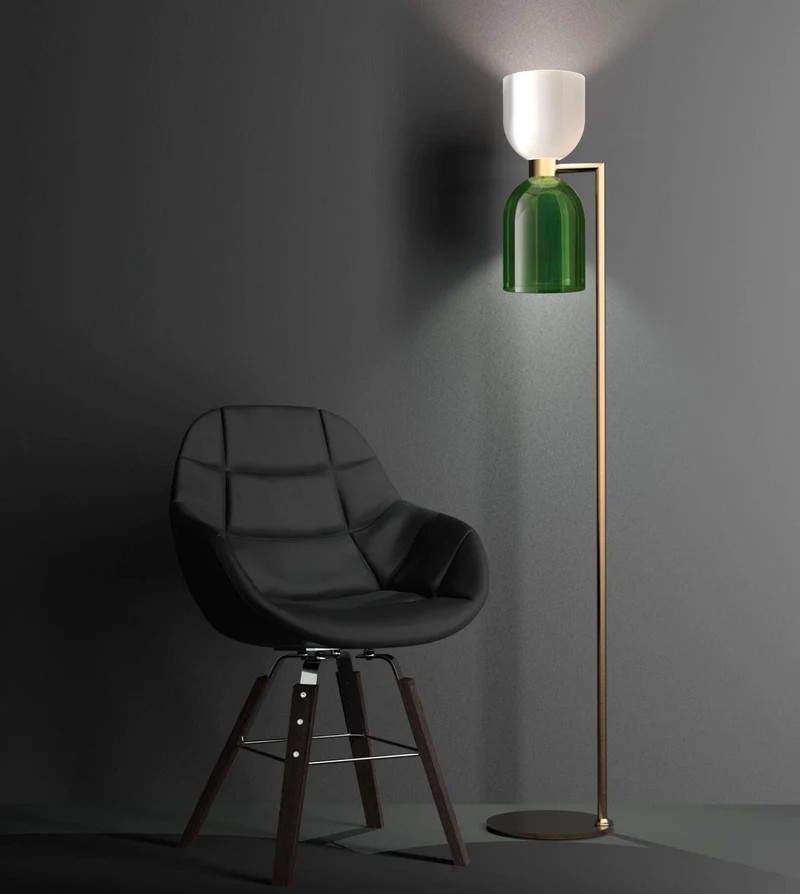 Lampadaire Salon Retro Chic