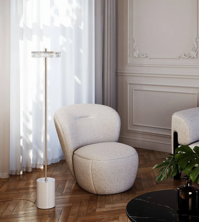 Lampadaire Salon Design Italien