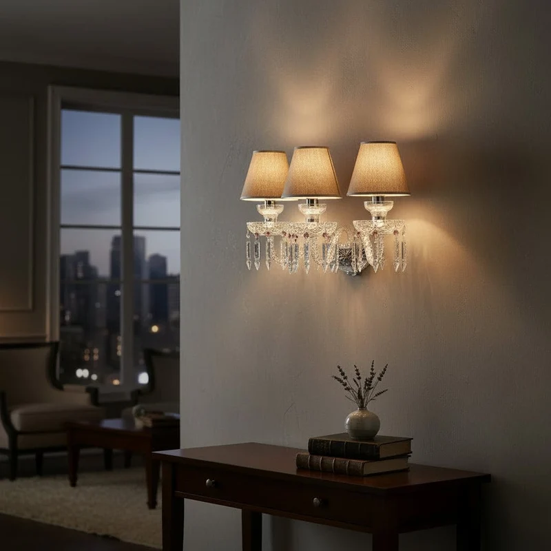 Lampe murale italienne chandelier