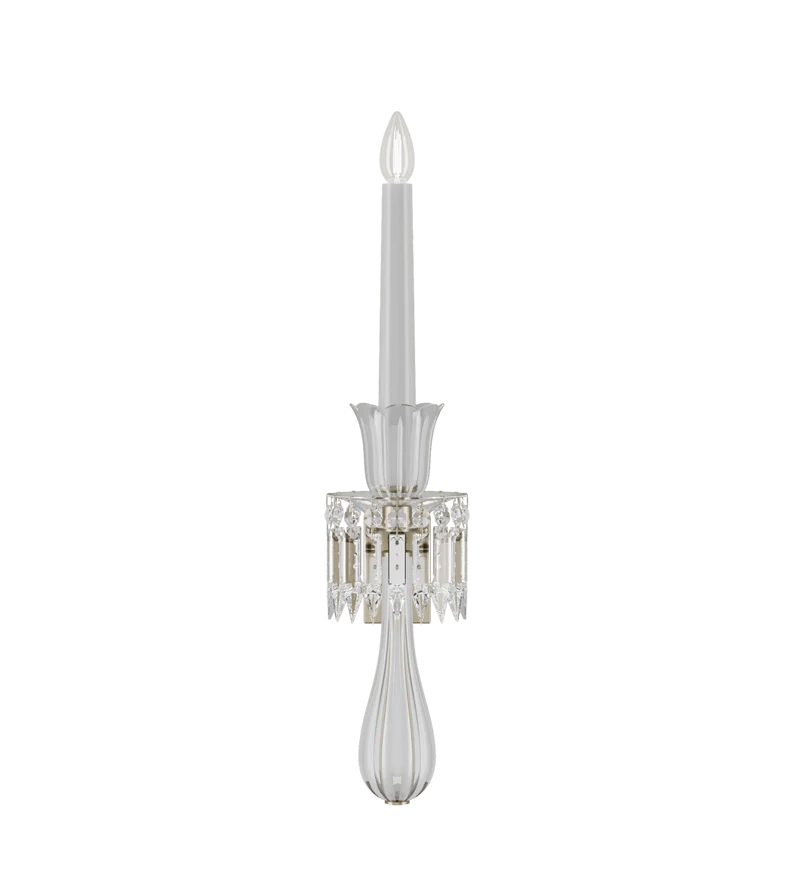 Luminaire mural italien en cristal