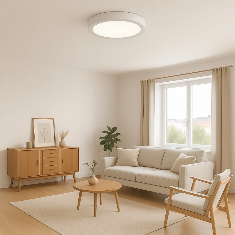 Plafonnier LED Rond 24W 220V CCT - 3000K/4000K/6000K