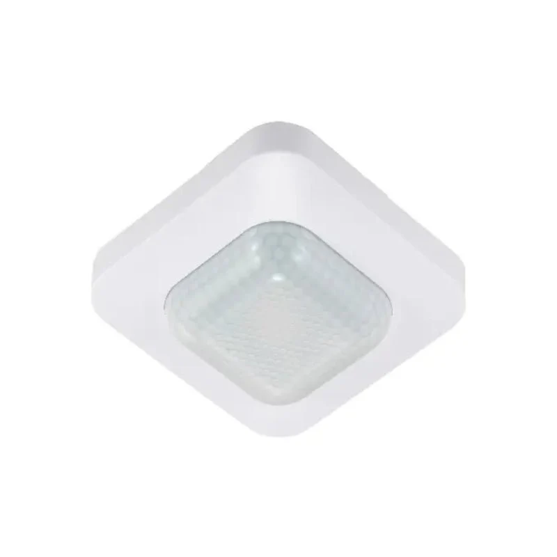 Détecteur de Mouvement Carré IP20 Blanc 20m 360° 220V