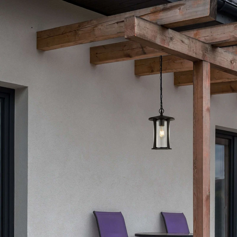 Suspension extérieure PAGODA noire
