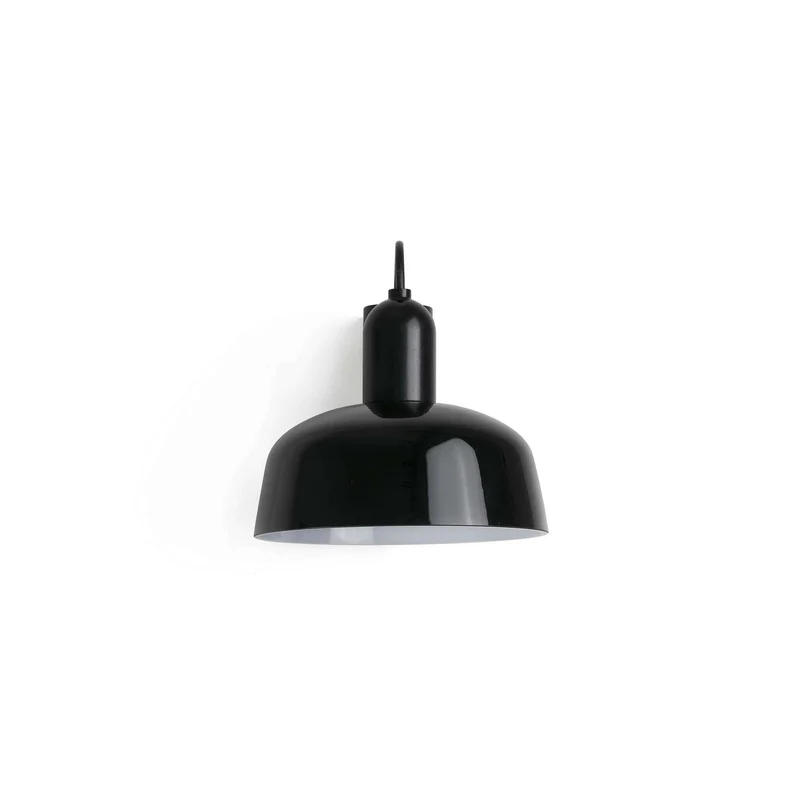Applique murale TATAWIN verre noir