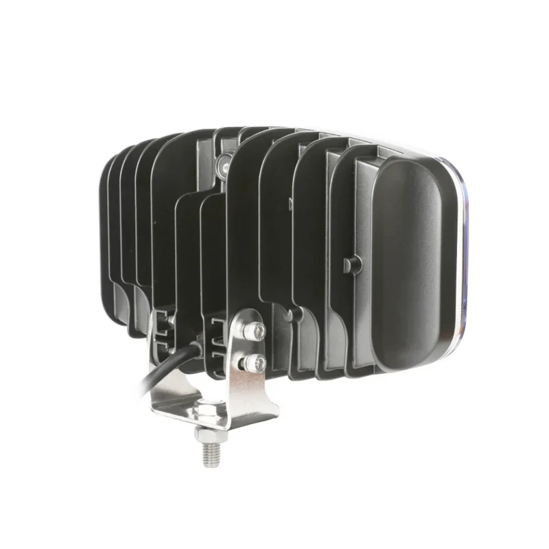 Projecteur LED Dark X-Spider avec feux de jour blancs et fonction stroboscopique / 9"