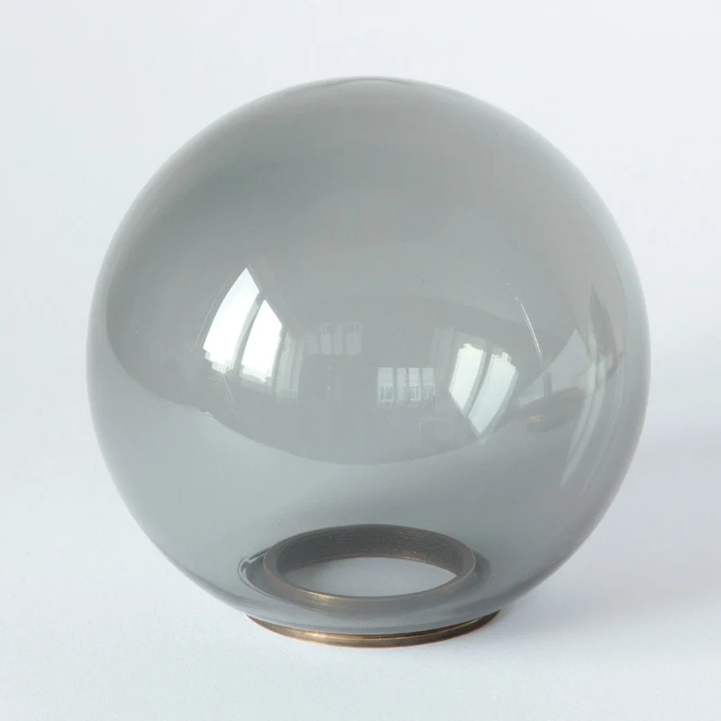 Plafonnier globes noirs