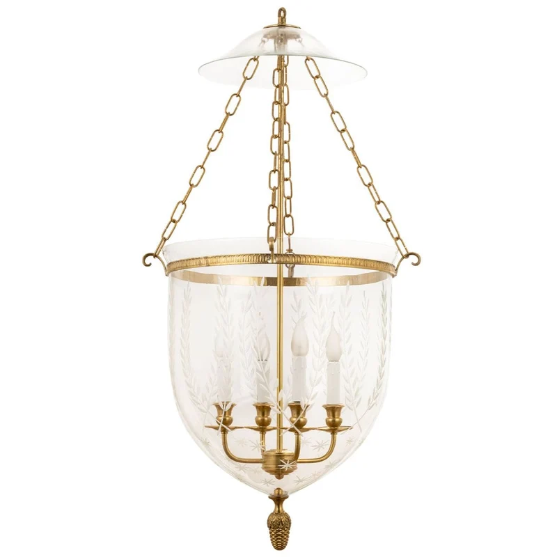 Petit Chandelier Suspension Ancien