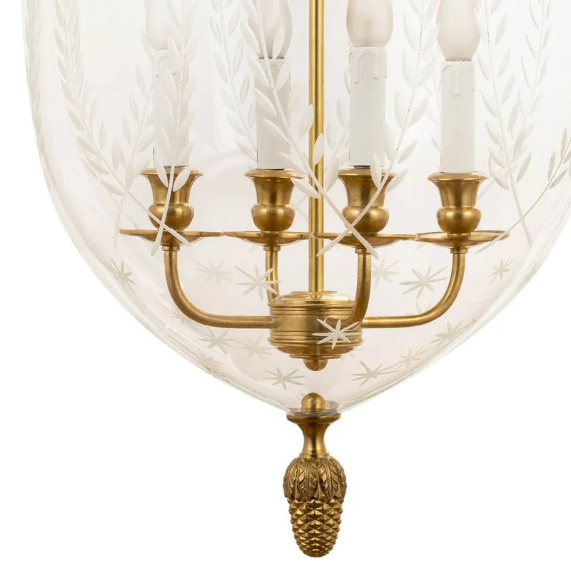 Petit Chandelier Suspension Ancien