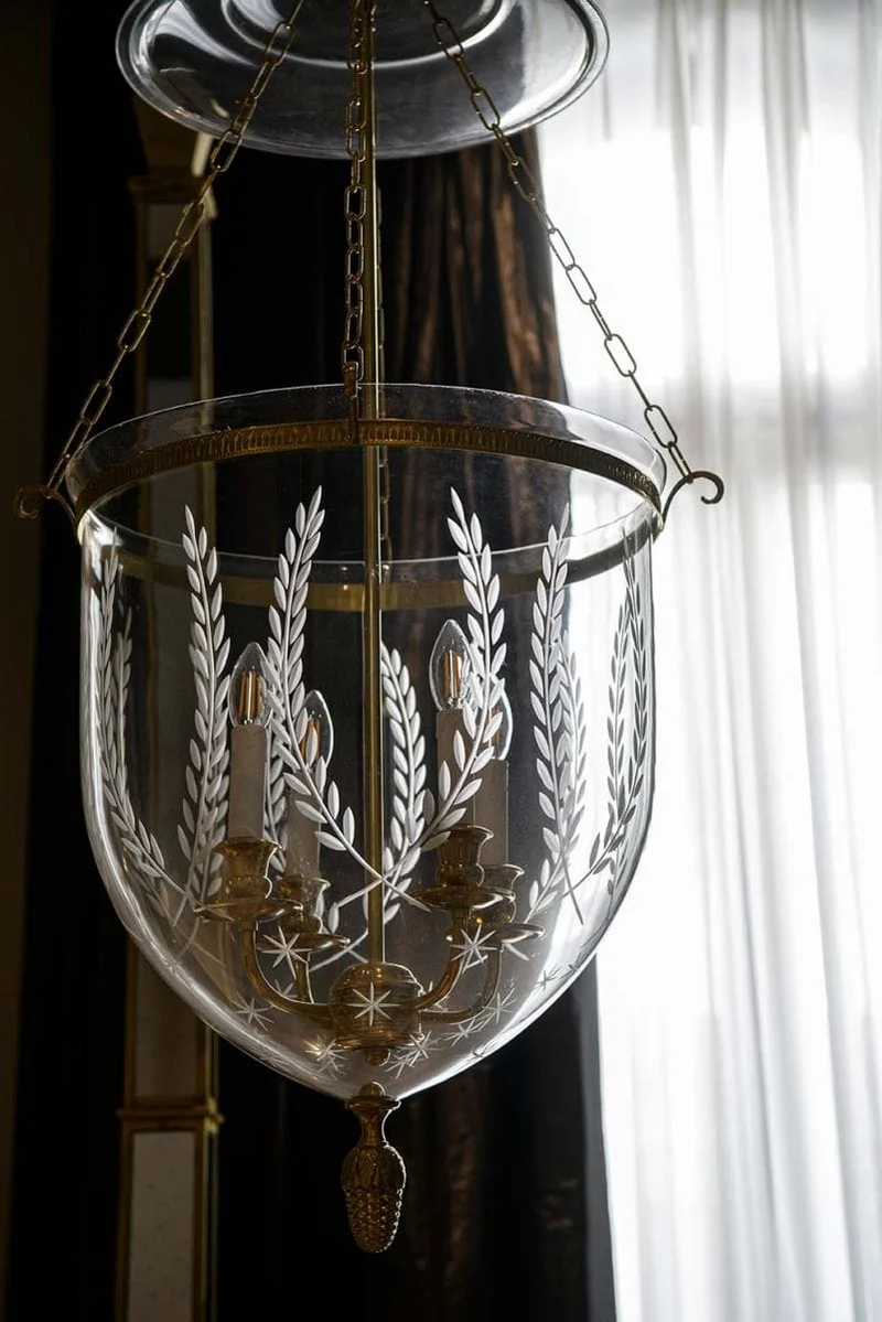 Petit Chandelier Suspension Ancien