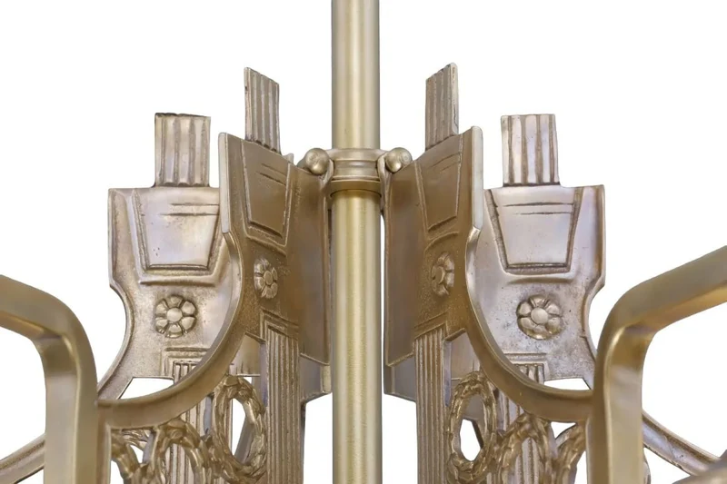 Chandelier Laiton Annees 80