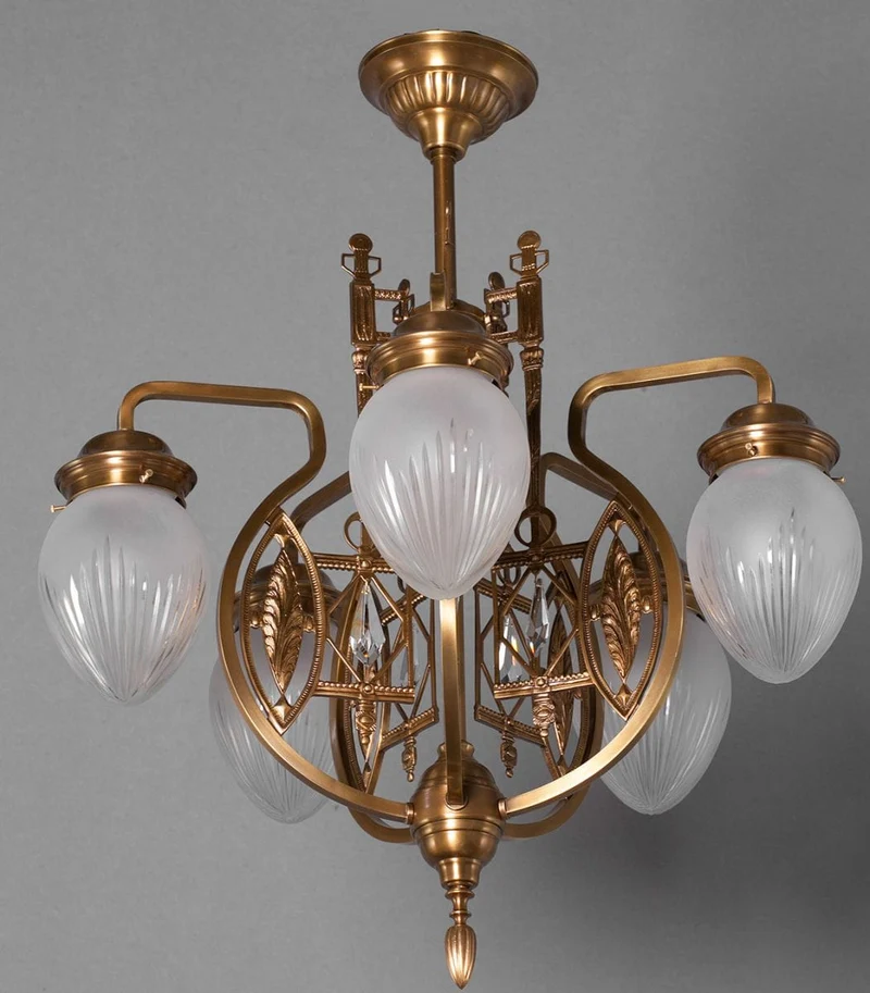 Chandelier Plafonnier Art Nouveau