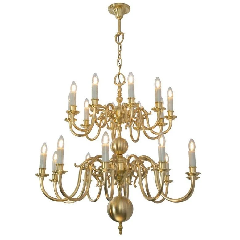 Chandelier Laiton Artisanal