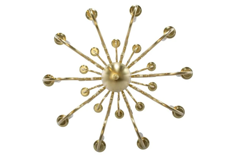 Chandelier Laiton Artisanal