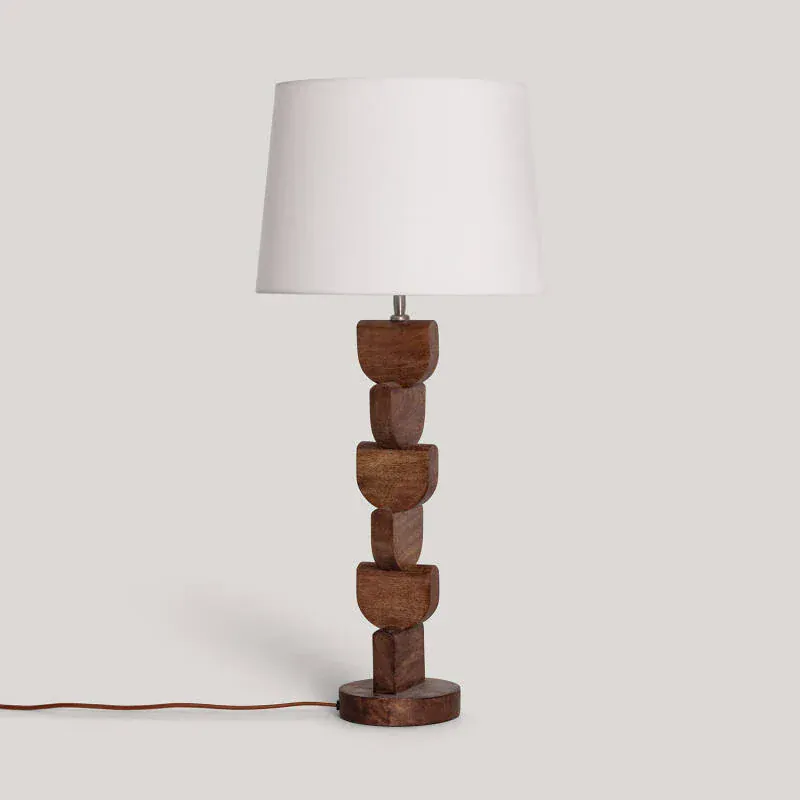 Lampe à Poser Bois
